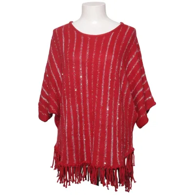 Sweater (Red) from Valerie Stevens Acrylic, Polyester