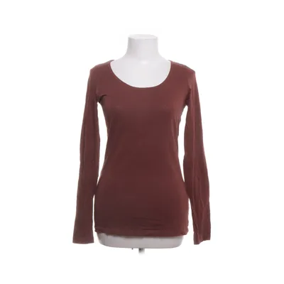 Long sleeve T-shirt (Brown) from AWG Mode Center Cotton, Elastane