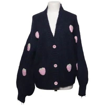 Cardigan (Sort, Pink) fra Dilvin Akryl, Polyamid, Polyester, Uld