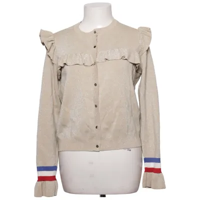 Cardigan (Beige, Multicolored) from Notes du Nord Metallic fiber, Polyamide, Viscose