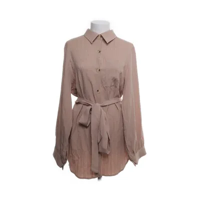 Shirt (Beige) from Shein Curve Polyester