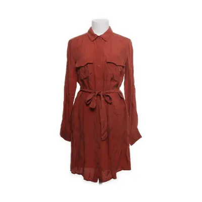 Blousejurk (Bruin) van Edited Cupro, Viscose