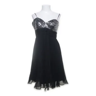 Robe de soirée (Noir, Argent) de Aspeed Polyester, Viscose