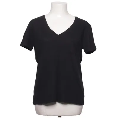 T-shirt (Noir) de Warehouse Coton, Lin