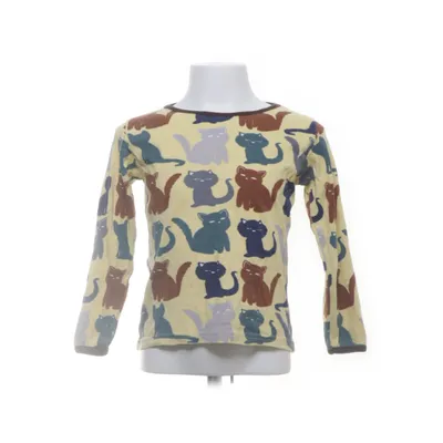 Långärmad t-shirt (Gul, Flerfärgad) från Duns Ekologisk bomull