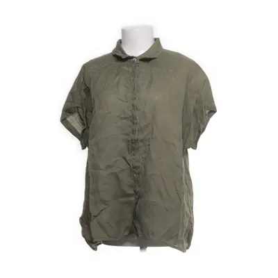 Short sleeve shirt (Green) from Darling Harbour Linen