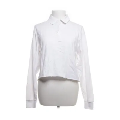 Rugby shirt (Wit) van Brandy Melville Katoen, Elastaan