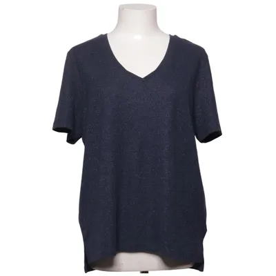 T-shirt (Blauw) van Saint Tropez Elastaan, Metallvezel, Polyamide, Viscose