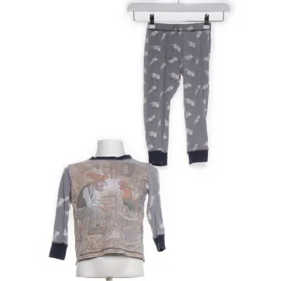 Pajamas (Gray, Multicolored) from Pettson och Findus Cotton