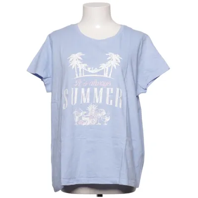 T-shirt (Blå) från Gina Bomull