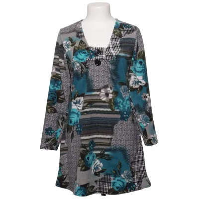 Sweater (Blå, Grå, Sort) fra Ecoline Polyester, Viscose