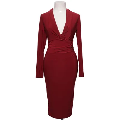 Robe (Rouge) de Boohoo Night Élasthane, Polyester