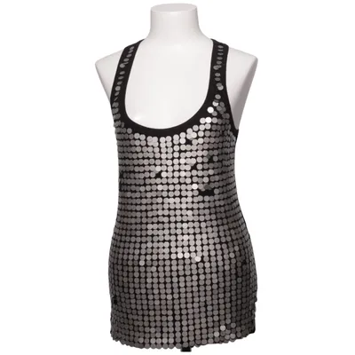 Tanktop (Zwart, Zilver) van Bird by Juicy Couture Lyocell, Zijde