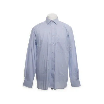 Shirt (Wit, Blauw) van Eterna Katoen
