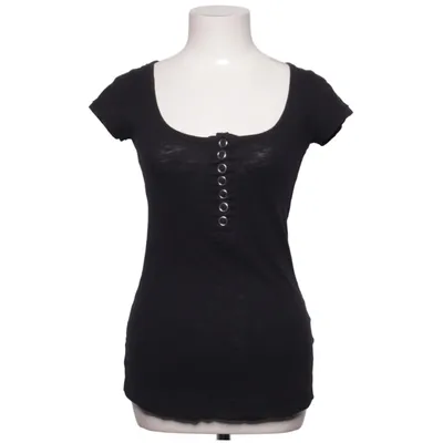 T-shirt manches longues (Noir) de Madonna Coton