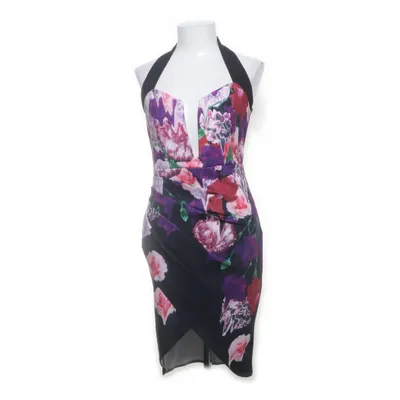 Robe portefeuille (Noir, Multicolore) de Ginger Fizz Polyester