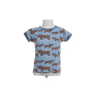 T-shirt (Blå, Flerfärgad) från Duns Ekologisk bomull