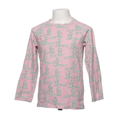 Lange mouwen shirt (Roze, Groen) van Gardner and the Gang Elastaan, Organisch katoen