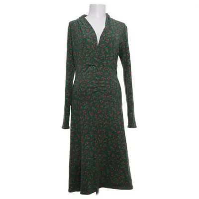 Maxi dress (Green, Multicolored) from Blutsgeschwister Cotton, Elastane