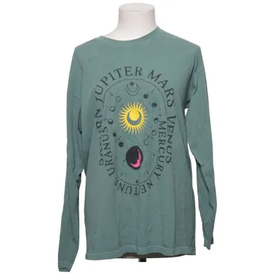 Long sleeve T-shirt (Green, Multicolored) from Nasty Gal