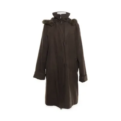 Frakke (Brun, Grøn) fra Frandsen Polyester, Pels