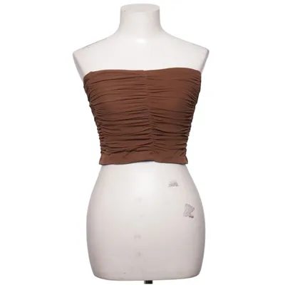 Tube top (Brown) from Nova Vintage Elastane, Polyester