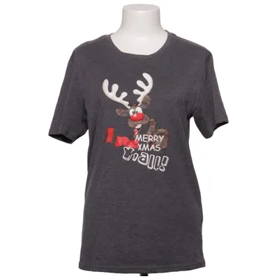 T-shirt (Grå, Flerfärgad) från DNMD Bomull, Polyester