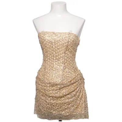 Robe de cocktail (Or) de Oh Polly Polyester, Élasthane