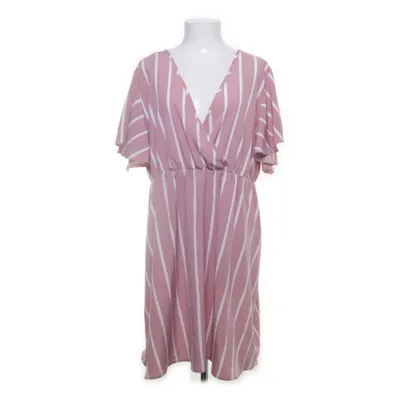 Robe (Rose, Blanc) de Shein Curve Polyester