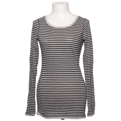 T-shirt à manches longues (Noir, Gris) de Vince Coton, Élasthane