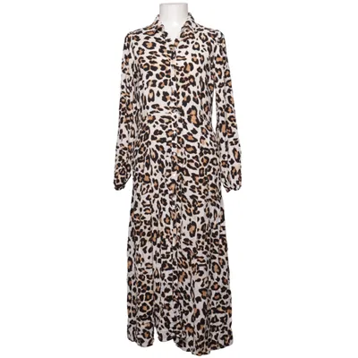 Blousejurk (Beige, Zwart, Bruin) van Stories Viscose