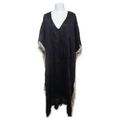 Kaftan (Zwart, Beige) van Indiska Cupro