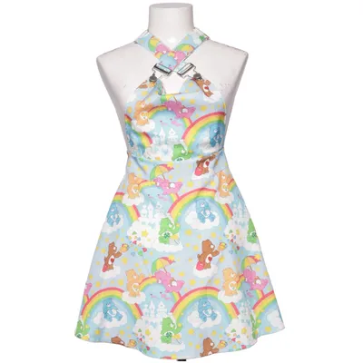 Hängselklänning (Blå, Flerfärgad) från Care Bears Polyester