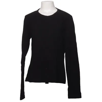 T-shirt à manches longues (Noir) de Lipp Coton, Élasthane