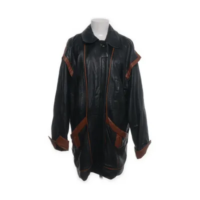 Leather coat (Black, Brown) from Echt Leder Polyester