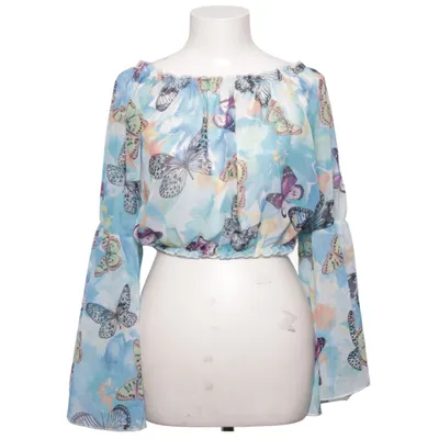 Top (Blauw, Meerkleurig) van Signature