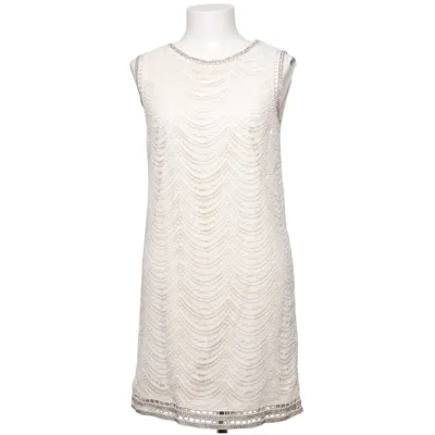 Klänning (Beige) från Massimo Dutti Bomull, Polyester