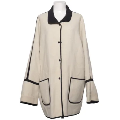 Reversible jacket (Beige, Black) from Skorpi Cotton, Wool