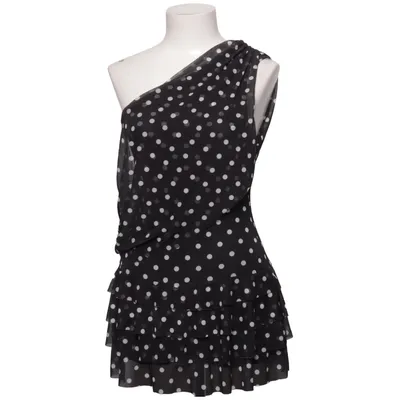 Jumpsuit (Zwart, Wit) van Shein Elastaan, Polyester