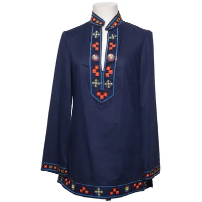 Tunic (Blue, Multicolored) from Tory Burch Cotton