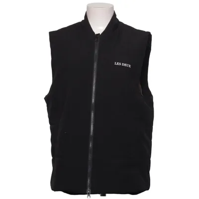 Outer vest (Black) from Les Deux Recycled polyester