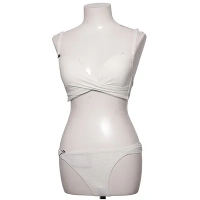 Bikini (White) from KiWi Saint-Tropez Elastane, Polyamide, Polyester