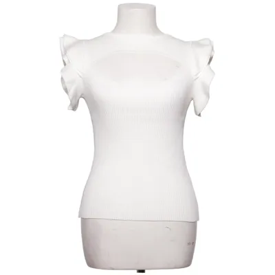 Top (Wit) van Miss Sara Polyester, Viscose