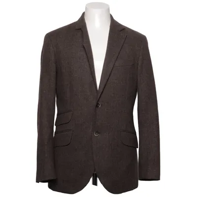 Kavaj (Brun) från Hackett Mayfair Viskos, Ull