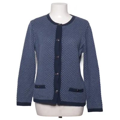 Cardigan (Blå) fra Skovhuus Akryl, Bomuld
