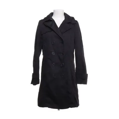 Trenchcoat (Svart) från Zara Basic Bomull, Polyester