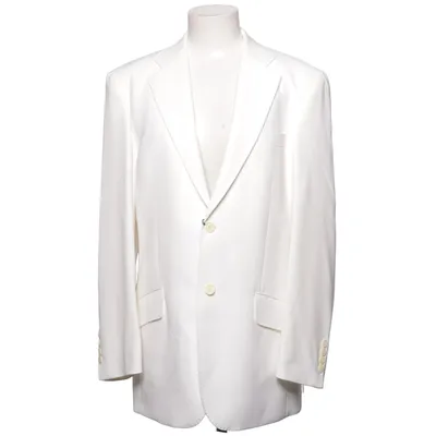Blazer (Wit) van Carla C. Nylon, Viscose