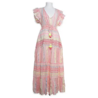 Maxi dress (Pink, Multicolored) from Sumitra Cotton