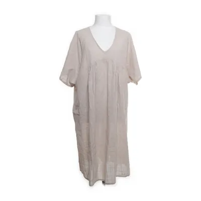 Jurk (Beige) van Made in italy Katoen