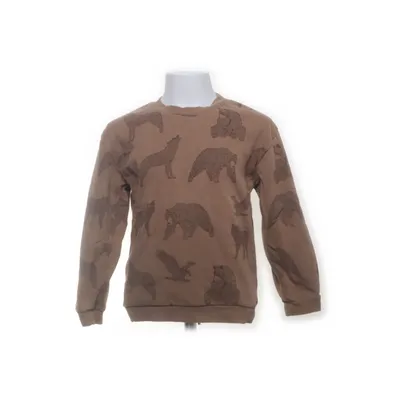 Sweatshirt (Marron) de H&M Coton, Élasthane, Polyester